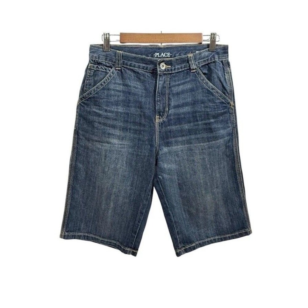 The Children's Place Blue 5 Pocket Denim Shorts Size 16